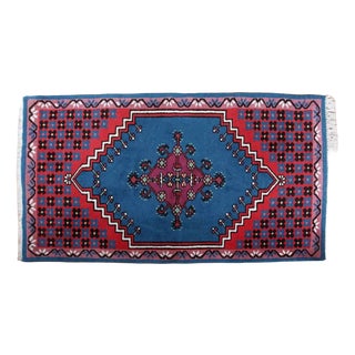 Tunisian Rug with Geometric Pattern For Sale