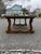 2020s Vintage Solid Wood Trestle Coffee Table For Sale - Image 5 of 8