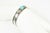 Late 20th Century Opal Sterling Silver Cuff Bracelet For Sale In Miami - Image 6 of 10