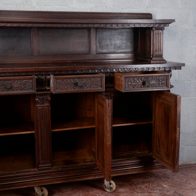 Antique Credenza with Plate Rack by Maggini Recanati, 1800s For Sale - Image 10 of 18