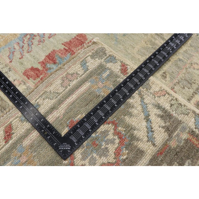 Early 21st Century Oushak Style Rug - 09'01 X 11'05 For Sale - Image 5 of 9