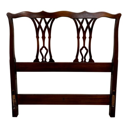 Vintage Kindel Chippendale Style Twin Size Headboard