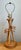 Vintage Rattan Loop Wood Lamp For Sale - Image 10 of 14