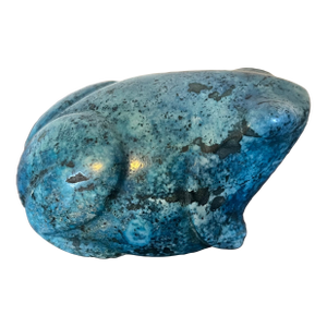 Carved Turquoise Frog Fetish