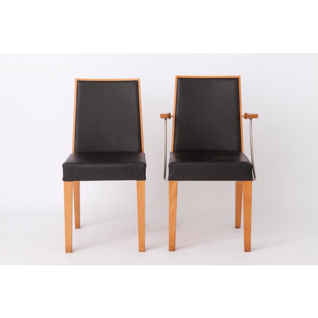 Vintage Scandinavian Oak Chairs, 1990s, Set of 2 For Sale - Image 12 of 12