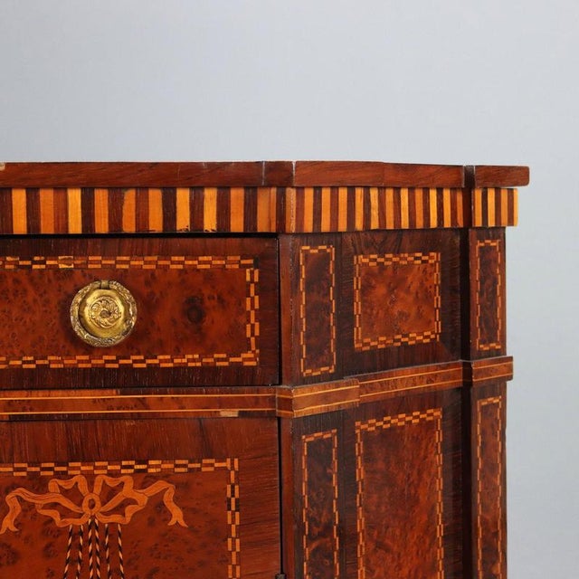 Neoclassical Style Corner Cabinet For Sale - Image 5 of 13