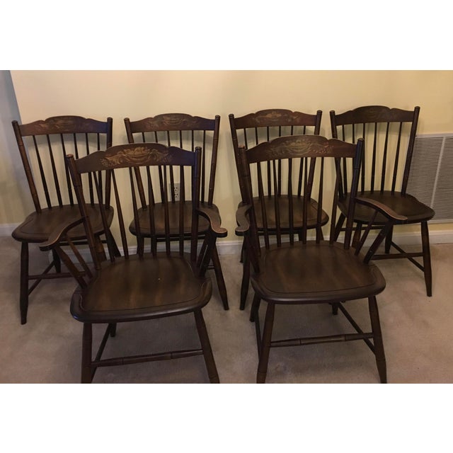 Hitchcock Dining Table & Chairs Dining Set Chairish