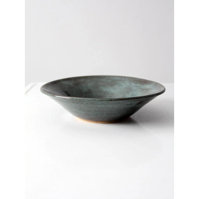 Late 20th Century Vintage Studio Pottery Bowl For Sale - Image 5 of 12