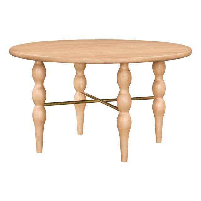 Becki Owens x SURYA Macie Dining Table For Sale