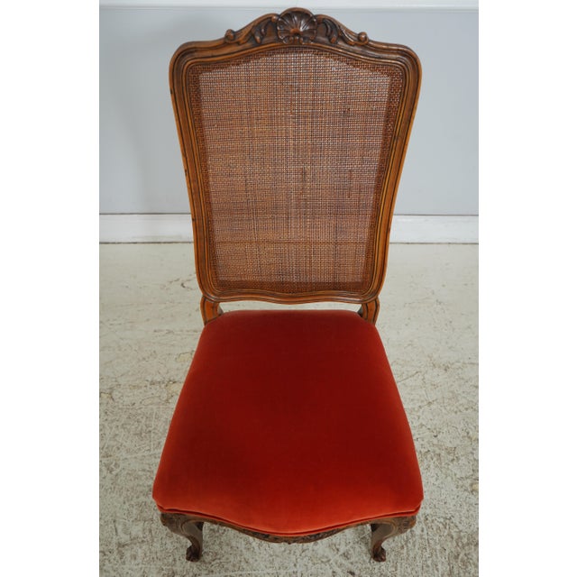 Age: Approx. 60 Years Old Details: Tightly Woven Rattan Cane Backs Fine Carved Details High Quality Construction French...