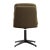 Olive Tufted Desk Chair For Sale - Image 4 of 4