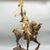 Jeanne d'arc' a late 19th century bronze sculpture depicting jeanne d'arc. A stunning early salon cast of the famous...