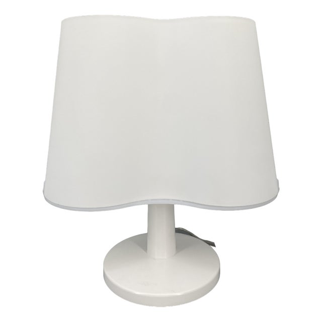 Ottavia Night Table Lamp by Franco Mirenze for Valenti Luce, Italy, 1980s For Sale