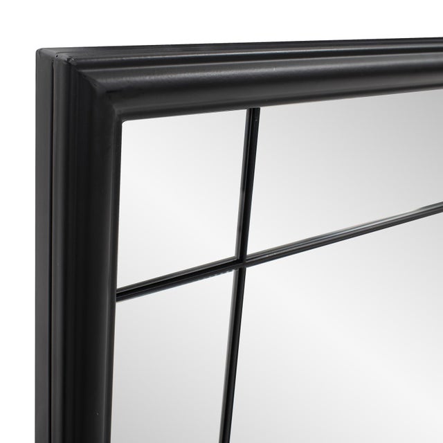 Metal Chiverny French Panel Mirror- Oversized For Sale - Image 7 of 11