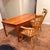 1990s Large Thos. Moser Bow Front Desk For Sale - Image 5 of 15