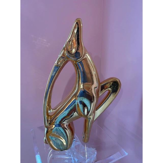 1980s Antler Deer Sculpture by Jaru of California For Sale - Image 9 of 9