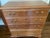 Brass Pair of Harden Solid Cherry 4-Drawer Georgian Chests – Bachelor Chests / Nightstands For Sale - Image 8 of 18