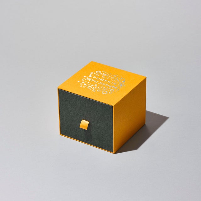 Yayoi Kusama Yellow Pumpkin Sculpture 草間彌生 Accompanied by a Certificate of Authenticity Dimension: 3.9 x 3.3 x 3.3 in | 10...