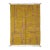Handmade Textured Mustard Rug - 9 X 6.2 Ft For Sale