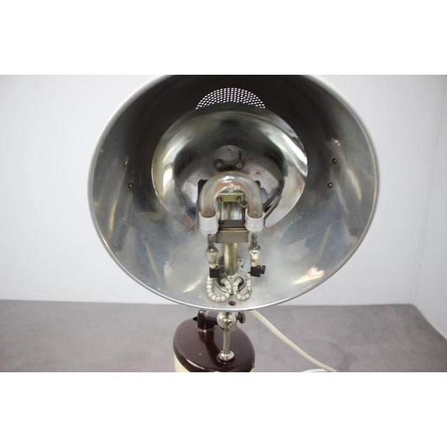 Vintage Bauhaus German Sun Lamp from Hanau Quartz, 1930s For Sale - Image 3 of 11