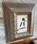 Contemporary McKenzie Dove Abstract Painting in Vintage Frame For Sale - Image 4 of 8