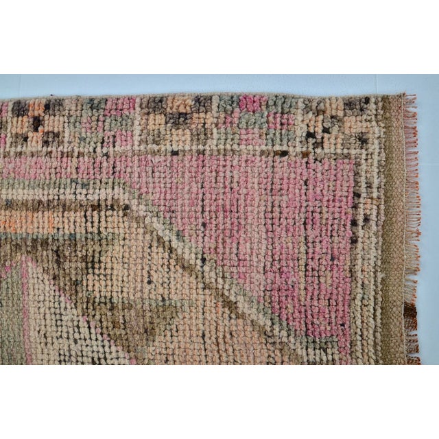 Turkish Vintage Anatolian Wool Runner For Sale - Image 3 of 11