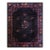 1920s Classic Antique Chinese Peking Indigo Blue Medallion Rug (8'9" X 11'1") For Sale
