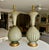 Pair of Large Murano Olive Grey Cased Glass Table Lamps For Sale - Image 16 of 17