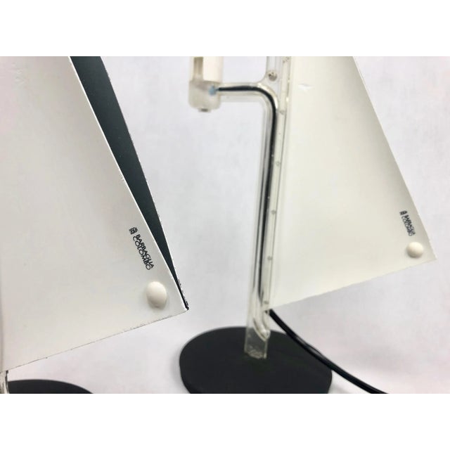 Nautilus Table Lamps by Barbaglia & Colombo for Italian Luce, 1990s, Set of 2, in Worn conditions. Designed 1990 to 1999...