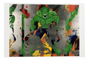 Jeff Koons, Triple Hulk Elvis III, 2007, Print