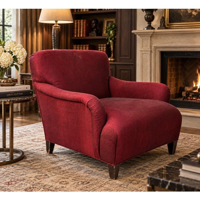Late 19th Century Howard and Sons Armchair For Sale - Image 5 of 6