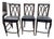 Metal and Leather Counter Stools - Set of 3 For Sale