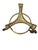 1970s Vintage Optical Glass Ball on Brass Stand For Sale - Image 5 of 5