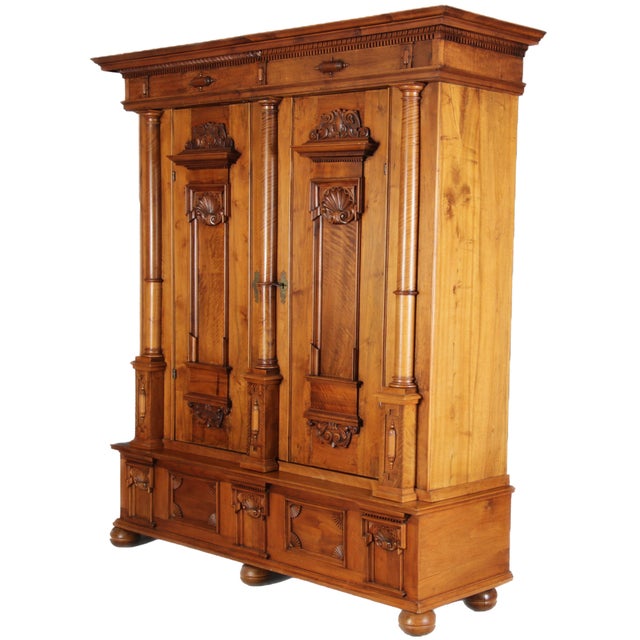 Baroque Antique Baroque Cabinet, 1680 For Sale - Image 3 of 18