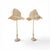 Baroque Lamps with Hat-Shaped Lace Shades, Set of 2 For Sale - Image 12 of 12