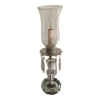 Vintage Lamps in Hurricane Design For Sale