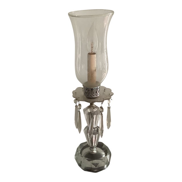 Vintage Lamps in Hurricane Design For Sale