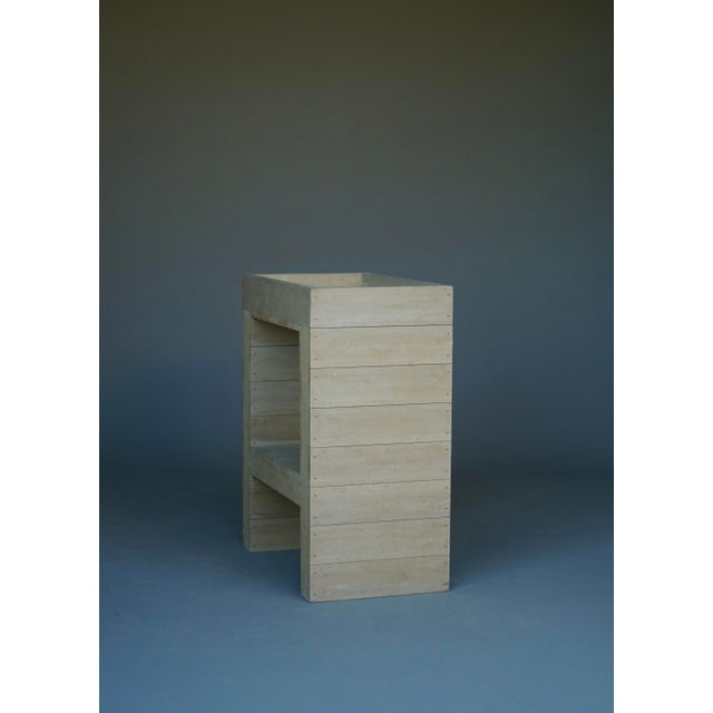 Bossche School Two-Tier Side Table in the style of Dom Hans Van Der Laan, 1960s For Sale - Image 9 of 18