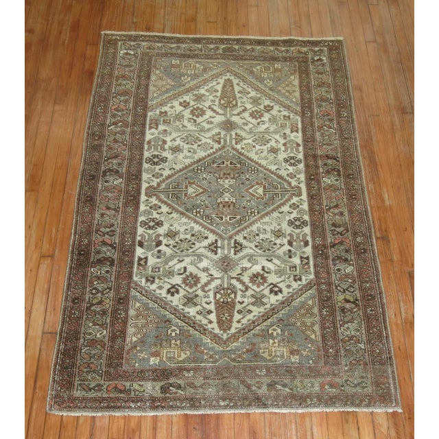 an early 20th Century Rustic Persian Malayer Rug Details rug no. r4754 size 4' 4" x 6' 8" (132 x 203 cm