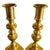 Antique English Brass Pusher Candlesticks, 1890s, Set of 2 For Sale - Image 6 of 11
