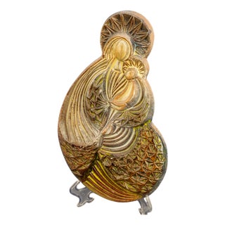 Madonna of Hospitality by Angelo Biancini, 1920s For Sale