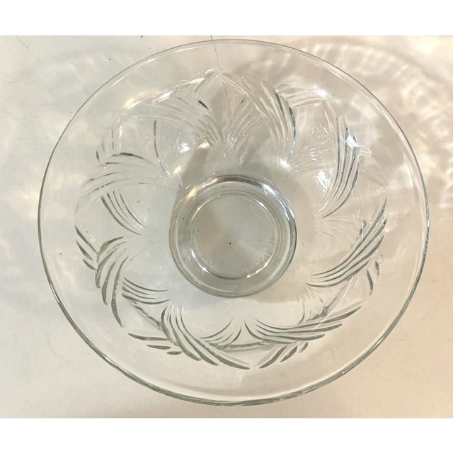 Vintage 1995 Anchor Hocking 4Piece Hot/Cold Bowl Set, New Old Stock in the original box. Classic clear pressed glass with...