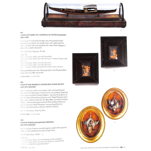 Chatsworth the Attic Sale 2010 Sotheby's Derbyshire For Sale - Image 11 of 12