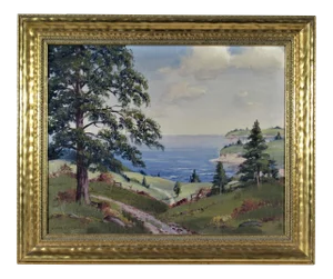 Ernest Fredericks, Landscape, Circa 1935
