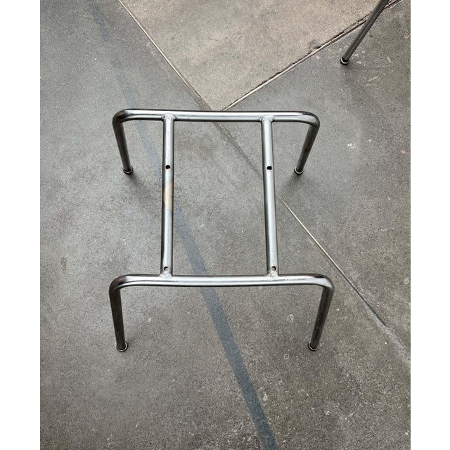 Mid-Century Modern Mid-Century Modern Metal H-Bases for Chairs from Wild + Spieth and Fröscher, 1960s, Set of 2 For Sale - Image 3 of 15