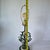1950s Mid Century Modern Italian Tole Floral Table Lamp For Sale - Image 14 of 14