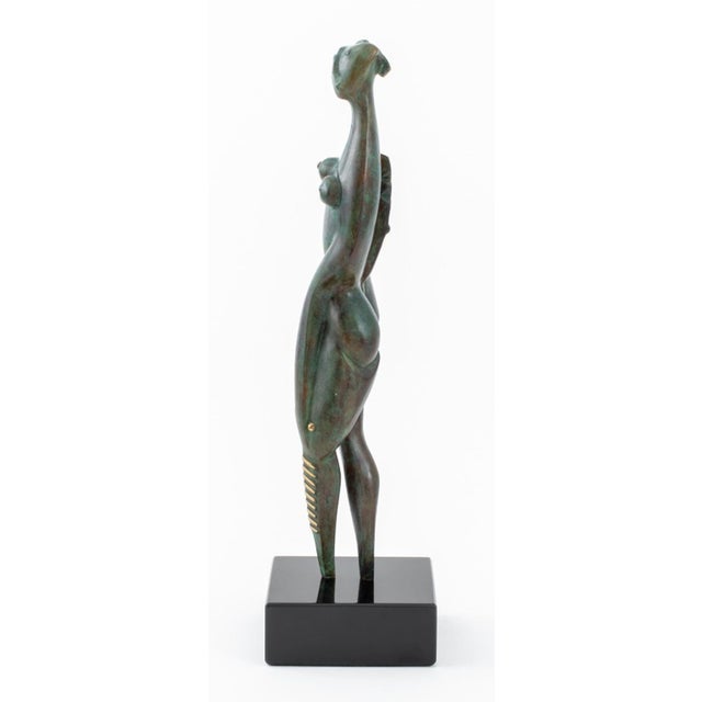 Green Ronald K. Parker "Life" Bronze Sculpture, 1999 For Sale - Image 8 of 12
