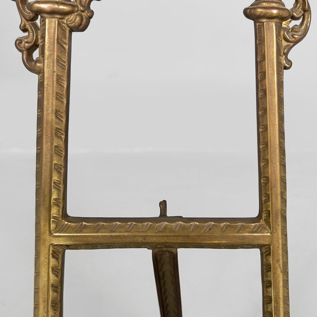 Italian Baroque-Style Bronze Table Bookstand, 1950s For Sale - Image 13 of 18