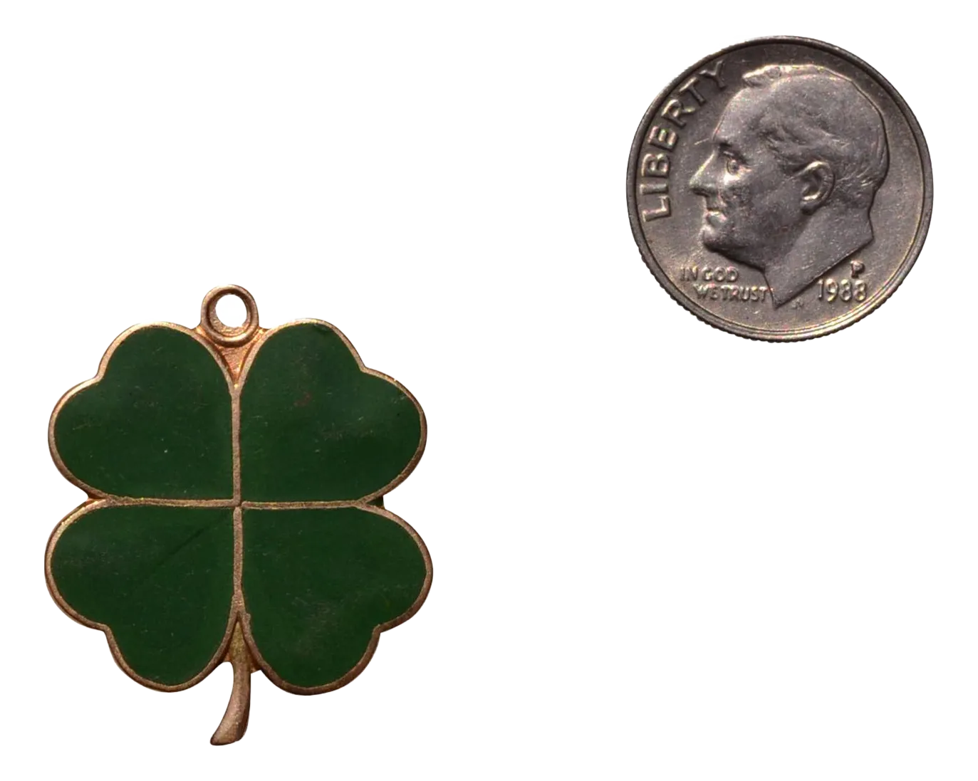 The 170th Street: Signed Large Size Four Leaf Clover | Chairish