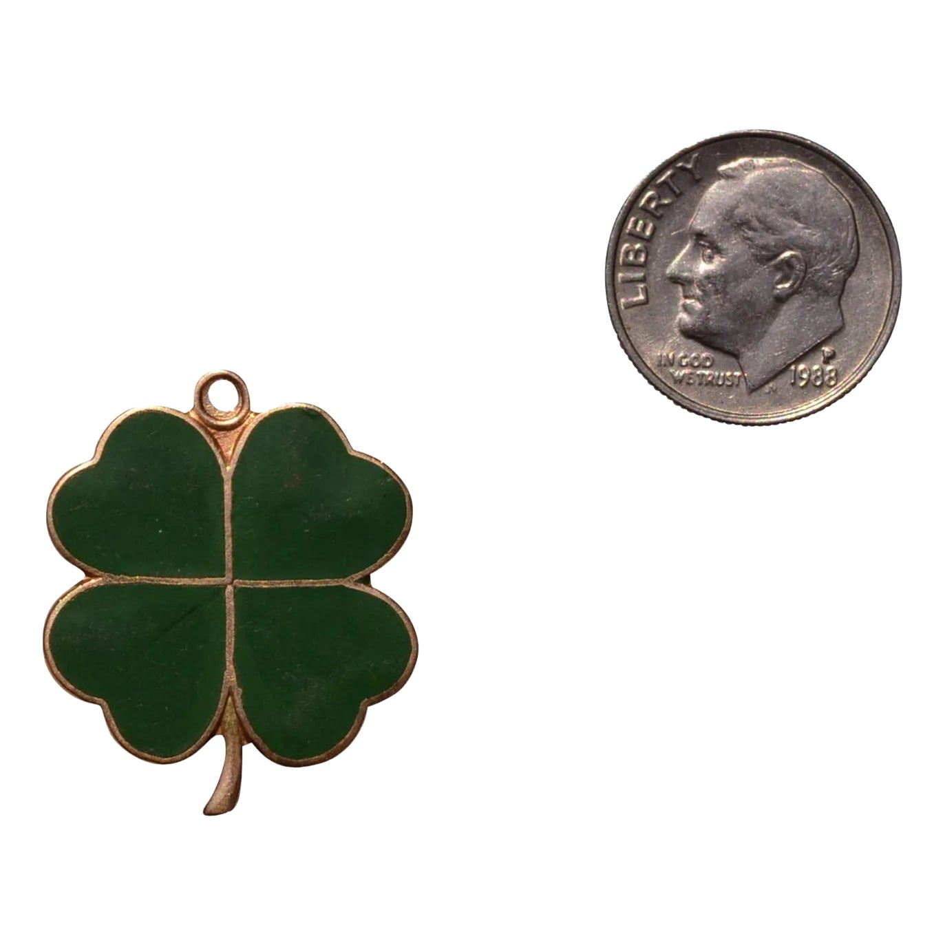 The 170th Street: Signed Large Size Four Leaf Clover | Chairish
